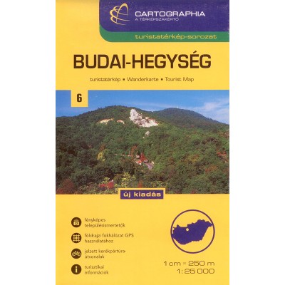 Cartographia Budai-hegység turistatérképe