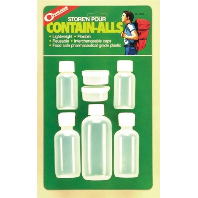 Coghlans Plastic Can Set műanyag tároló palack készlet utazáshoz