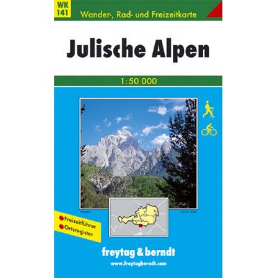 Freytag Julische Alpen térképe