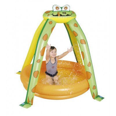 High Peak Frog Spray Pool felfújható gyermekmedence