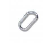 Kong Oval acél egyenes nyelvű karabiner