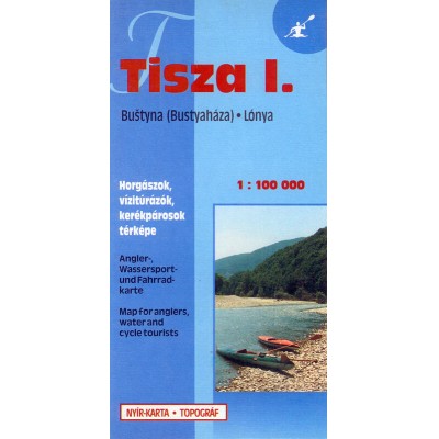 Nyírkarta Tisza 1. szakasz -  vízitúrázók térképe