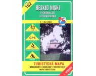 VKU Beskid Niski turistatérképe