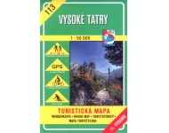 VKU Vysoké Tatry - Magas Tátra turistatérképe