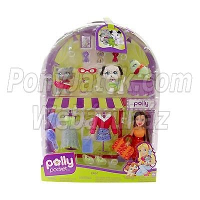 Polly Pocket Divatos Polly Kisálatokkal