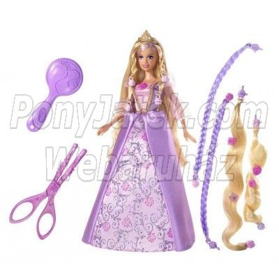 Barbie Hajvarázs Rapunzel