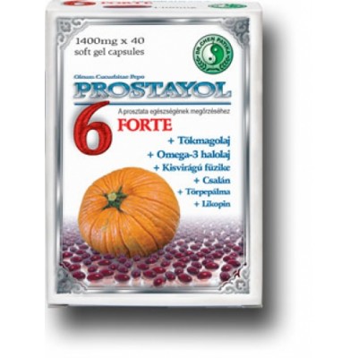 Dr. Chen Prostayol 6 Forte lágyzselatin kapszula (40 db-os)