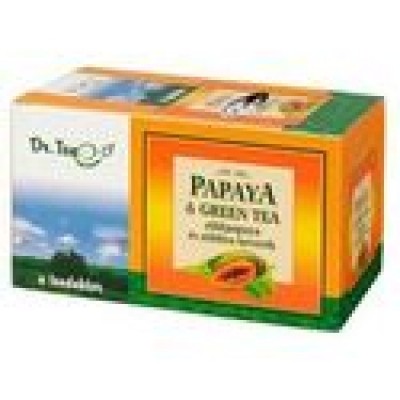 Dr. Tea Papayás zöldtea,  filteres (20db-os)