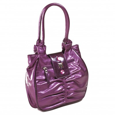 Női táska (méret:23) Pa7349-pur