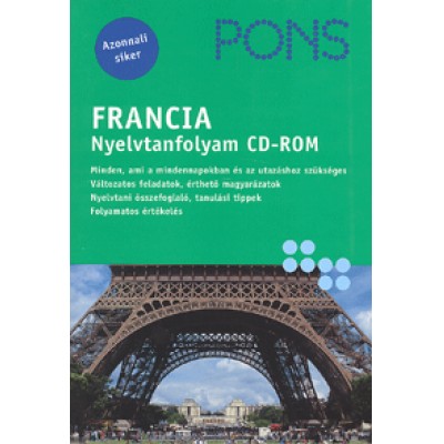 PONS Francia nyelvtanfolyam CD-ROM - Tanulás, gyakorlás, beszéd