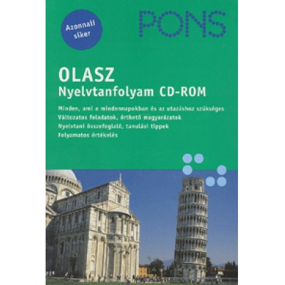 PONS Olasz nyelvtanfolyam CD-ROM - Tanulás, gyakorlás, beszéd
