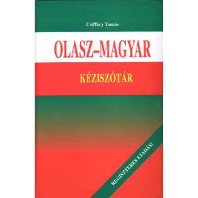 Olasz-magyar kéziszótár (Regiszteres kiadás)
