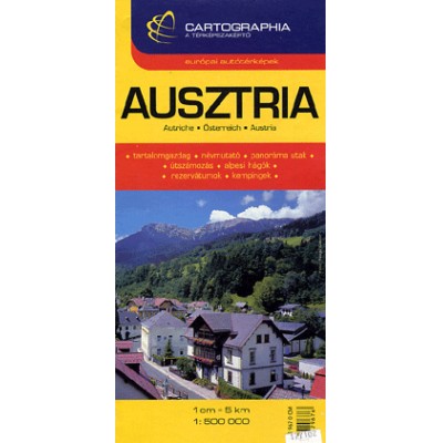 Ausztria / Austria 1 : 500 000 - Autótérkép (külföld)