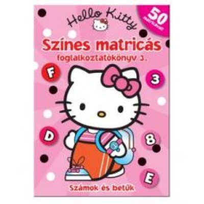 Hello Kitty - Színes  matricás foglalkoztatókönyv 3.