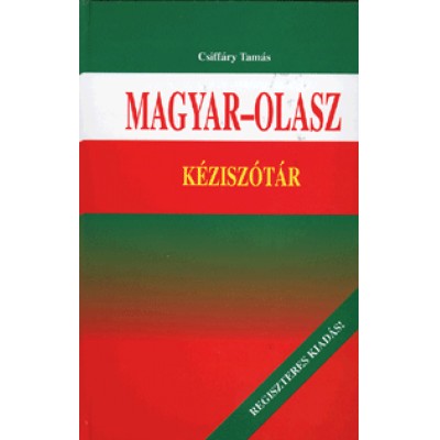 Magyar-olasz kéziszótár (Regiszteres kiadás)