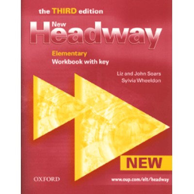 Liz Soars, John Soars, Sylvia Wheeldon: New Headway Elementary - Workbook with key (3rd)