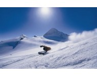 Gleccser snowboard-ozás