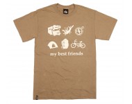 BAP My Best Friends rövid ujjú póló