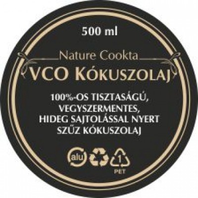 Nature Cookta VCO Kókuszolaj (500ml)