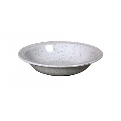 Waca Melamine Granite Soup Plate műanyag mélytányér