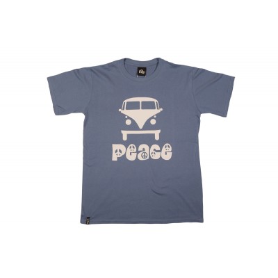 BAP Peace Bus férfi rövid ujjú póló