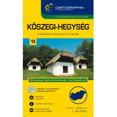 Cartographia Kőszegi-hegység turistatérkép