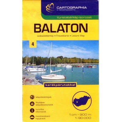 Cartographia Balaton turistatérképe