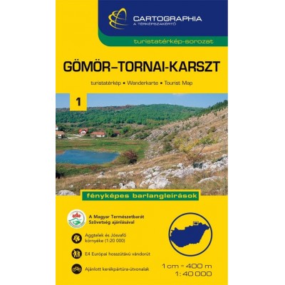 Cartographia Gömör-Tornai-Karszt turistatérkép