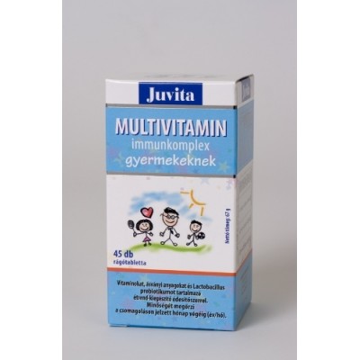 JutaVit Multivitamin Immunkomplex gyerekeknek (45db-os)