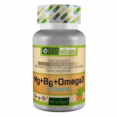 Mg + B6 + Omega3 Vitamin