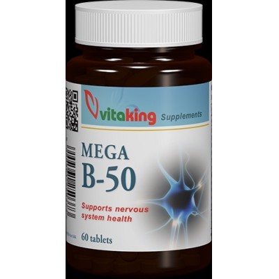 Vitaking Vitamin B50-komplex (60 tabl)