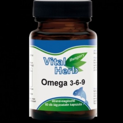Vital Herb Omega 3-6-9 (60db-os)