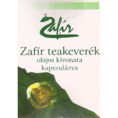 Zafír teakeverék olajos kivonata kapszulázva (60db)