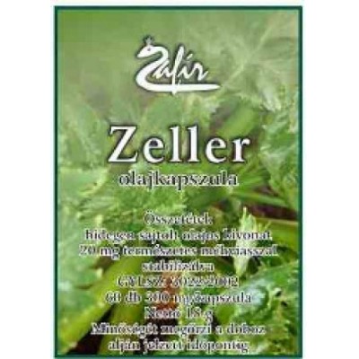 Zafír Zeller olajkapszula (60db-os)