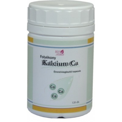 Folyékony kálcium lágyzselatin kapszulában (120db-os)