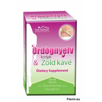 Ördögnyelv kapszula (250db-os)