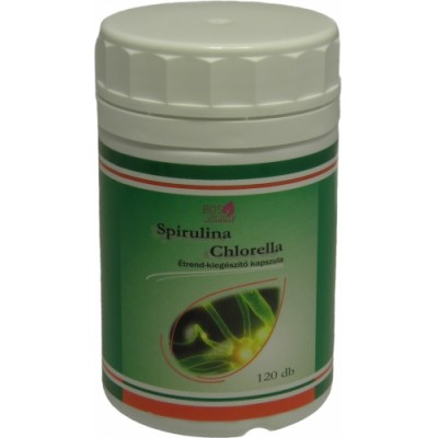 Spirulina + Chlorella kapszula (120db-os)