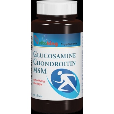 Vitaking Glükozamin + Kondroitin + MSM komplex (60 tabl)