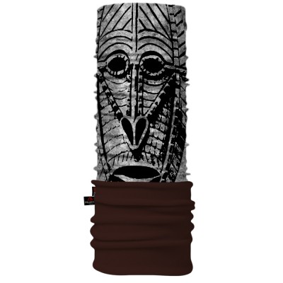 4Fun Afro Mask Brown Polartec kifordítható többfunkciós csősál