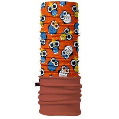 4Fun Owl Orange Kid Polartec kifordítható többfunkciós gyerek csősál