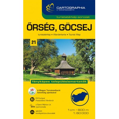 Cartographia Őrség, Göcsej turistatérkép
