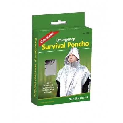 Coghlans Survival-Poncho izolációs mentőfólia