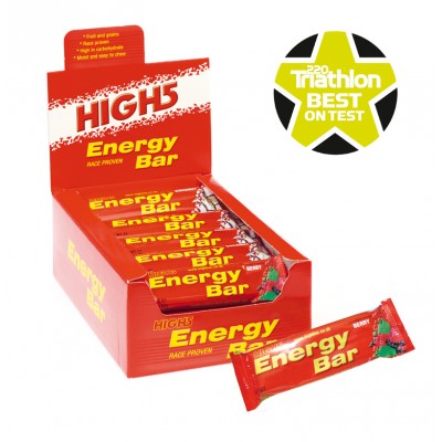 High5 Energy Bar málna energia szelet