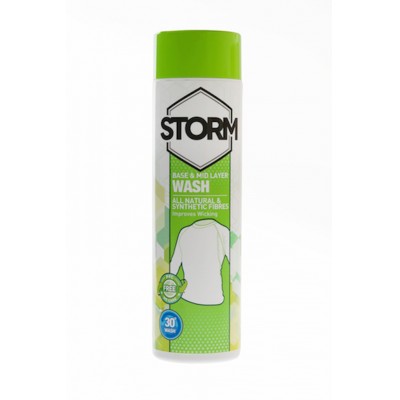 Storm Wash In Base and Mid Layer 300 ml-es aláöltözék és középréteg tisztítószer