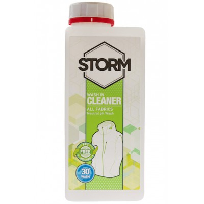 Storm Wash In Textile Cleaner 1 l-es vízhatlan ruha és felszerelés tisztítószer