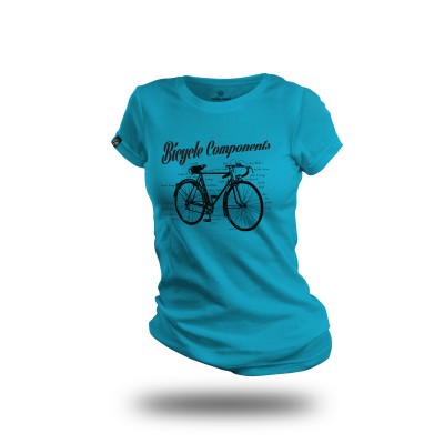 Cycling People Components női pamut póló
