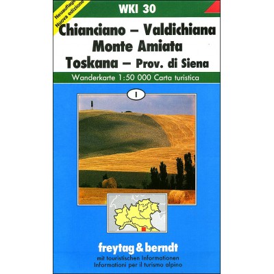 Freytag & Berndt Chianciano-Valdichiana-Monte Amiata túristatérkép