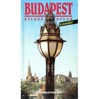 Cartographia Budapest atlasz