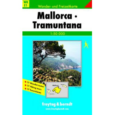 Freytag & Berndt Mallorca Tramontana turistatérkép