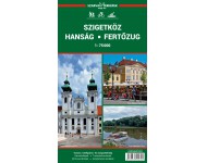 Szigetköz, Hanság, Fertőzug térkép - Szarvas kiadó